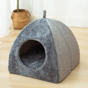 maison douillette pour chat – niche chaude et confortable pour chats d’intérieur