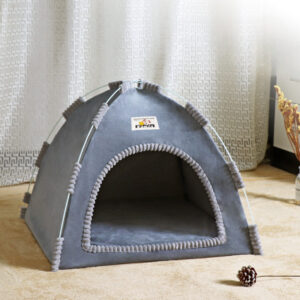 niche douillette pour chat – maison cocoon confortable pour le sommeil du chat